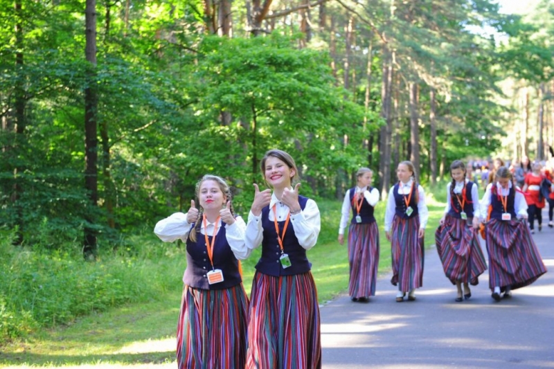 12. jūlijā sāksies Latvijas skolu jaunatnes dziesmu un deju svētku norises