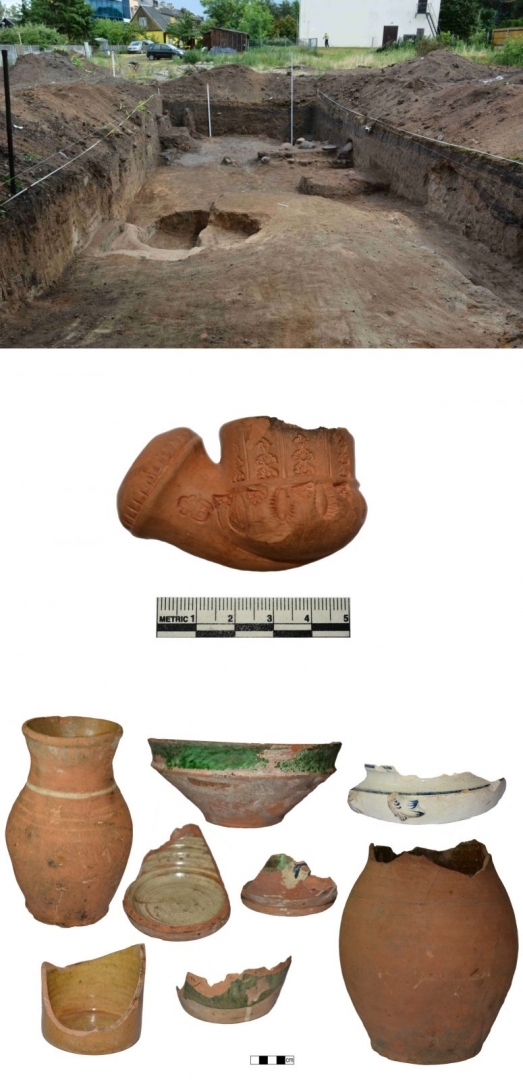  Panevēžas pilsētas pareizticīgo vecās kapsētas apkaimes keramika