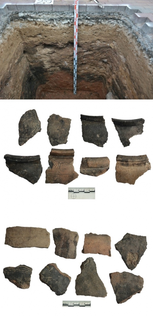 Senākie keramikas trauku fragmenti