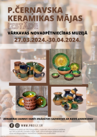 P. Čerņavska keramikas izstāde