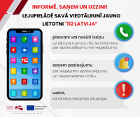 Jauno lietotni “112 Latvija” lejupielādējuši jau 30 tūkstoši Latvijas iedzīvotāju