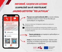 Jauno lietotni “112 Latvija” lejupielādējuši jau 30 tūkstoši Latvijas iedzīvotāju