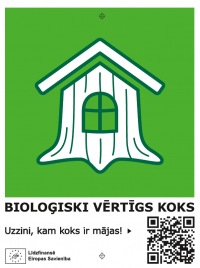 Bioloģiski vērtīgus kokus dabā varēs atpazīt pēc īpašas zīmes