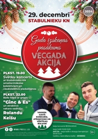 Gada izskaņas pasākums - Vecgada akcija