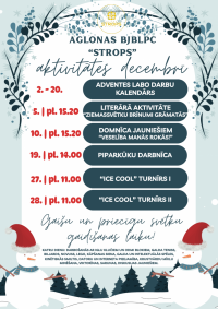 Aglonas BJBLPC “Strops” aktivitātes decembrī