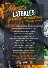 Marts - Latgales garšu mēnesis Preiļu novadā