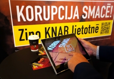 KORUPCIJA SMACĒ! Ziņo KNAB lietotnē