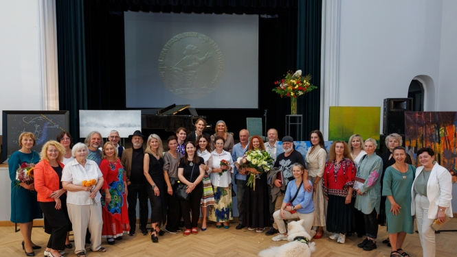 Konkursa “10. Jāzepa Pīgožņa balva Latvijas ainavu glezniecībā” galvenās balvas pasniegšanas ceremonija