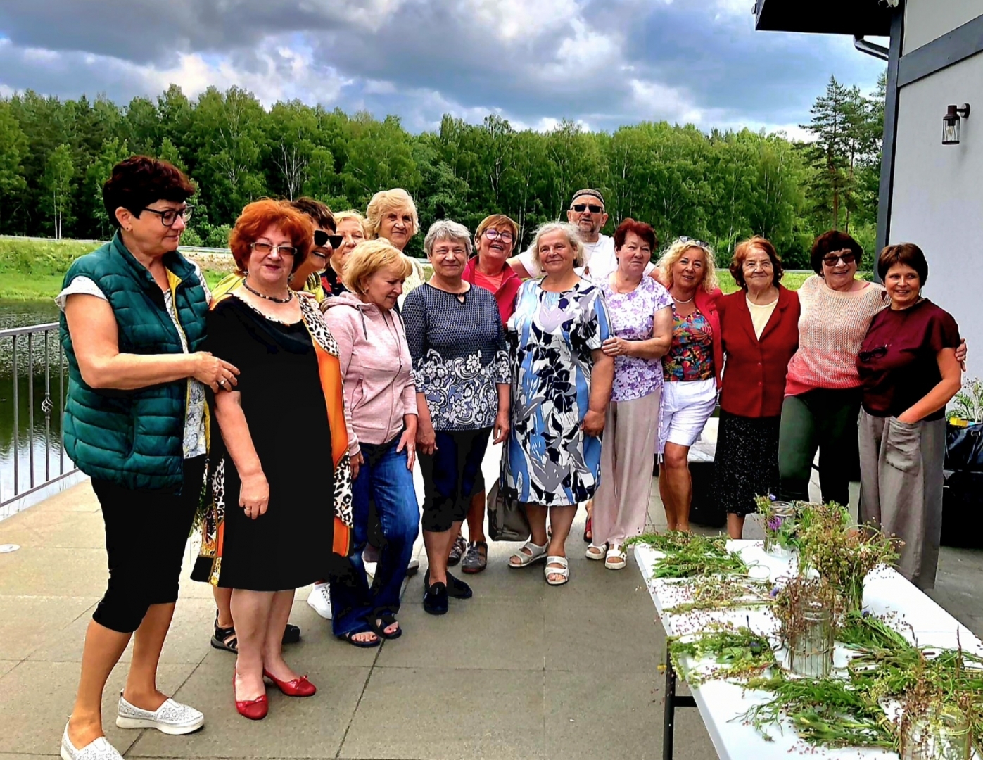 Preiļu novada Pensionāru biedrības pārstāvji tiekas ar poļu senioriem