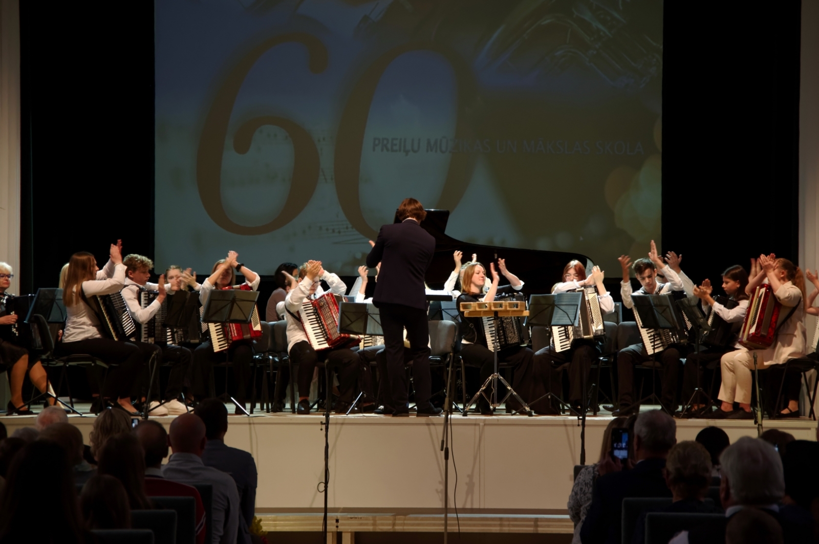 Izskanējis Preiļu Mūzikas un mākslas skolas 60 gadu jubilejas pasākums