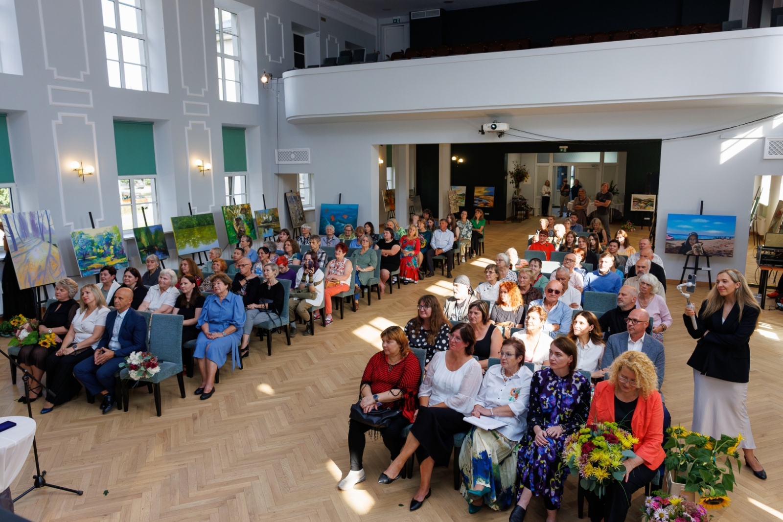 Konkursa “10. Jāzepa Pīgožņa balva Latvijas ainavu glezniecībā” galvenās balvas pasniegšanas ceremonija