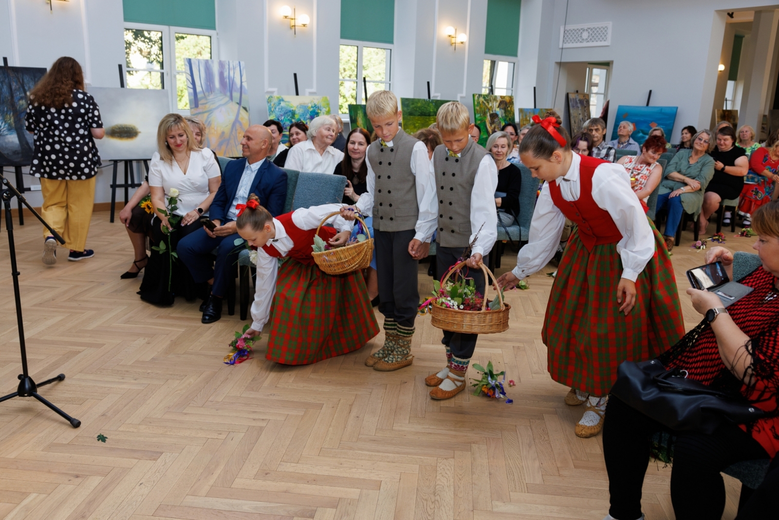 Konkursa “10. Jāzepa Pīgožņa balva Latvijas ainavu glezniecībā” galvenās balvas pasniegšanas ceremonija