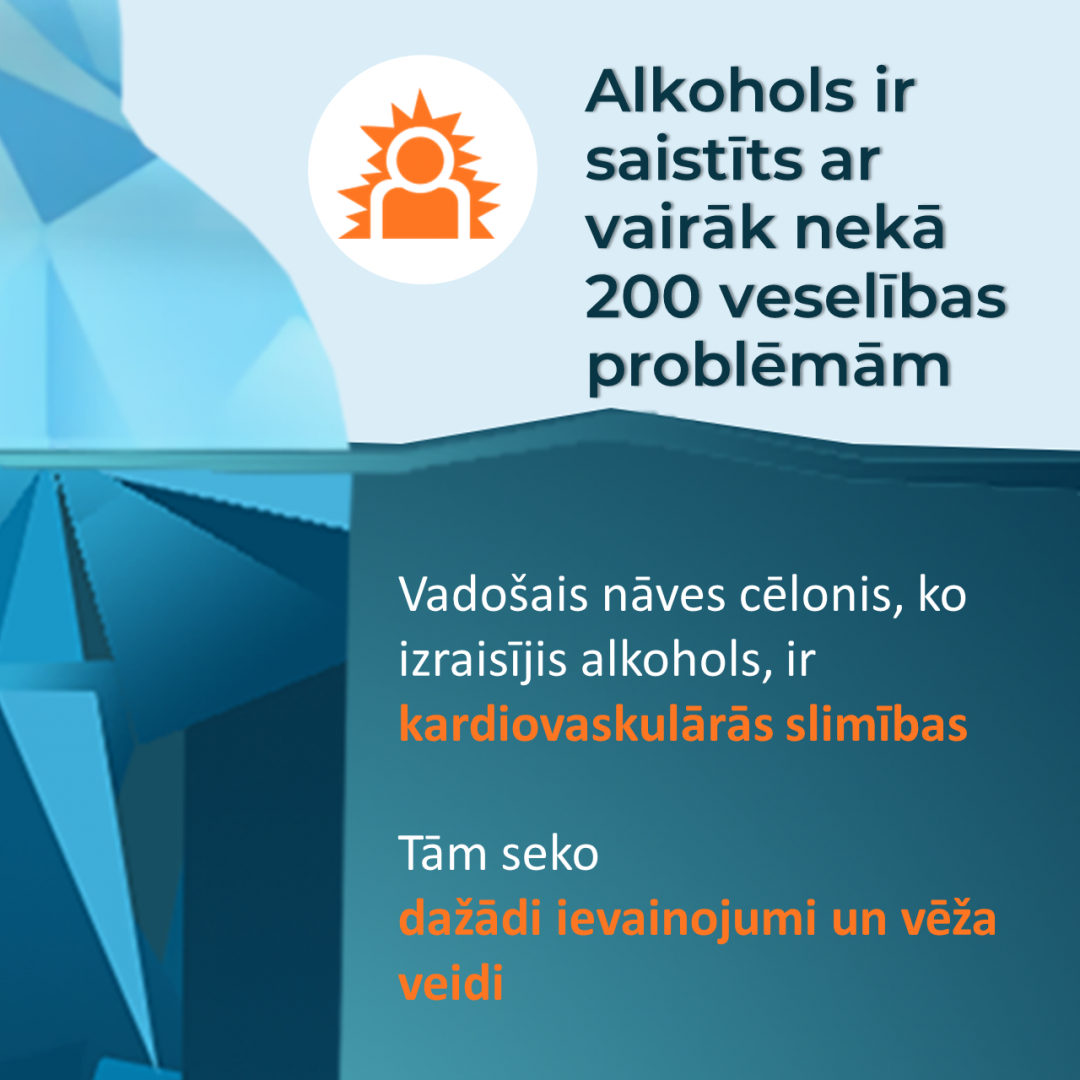 PVO aicina Eiropas iedzīvotājus pārskatīt savas attiecības ar alkoholu