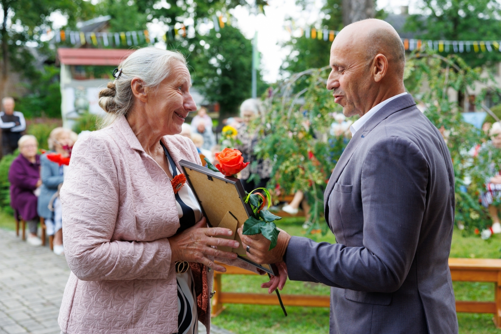 Senioru dārza svētki "Pliča sātā"