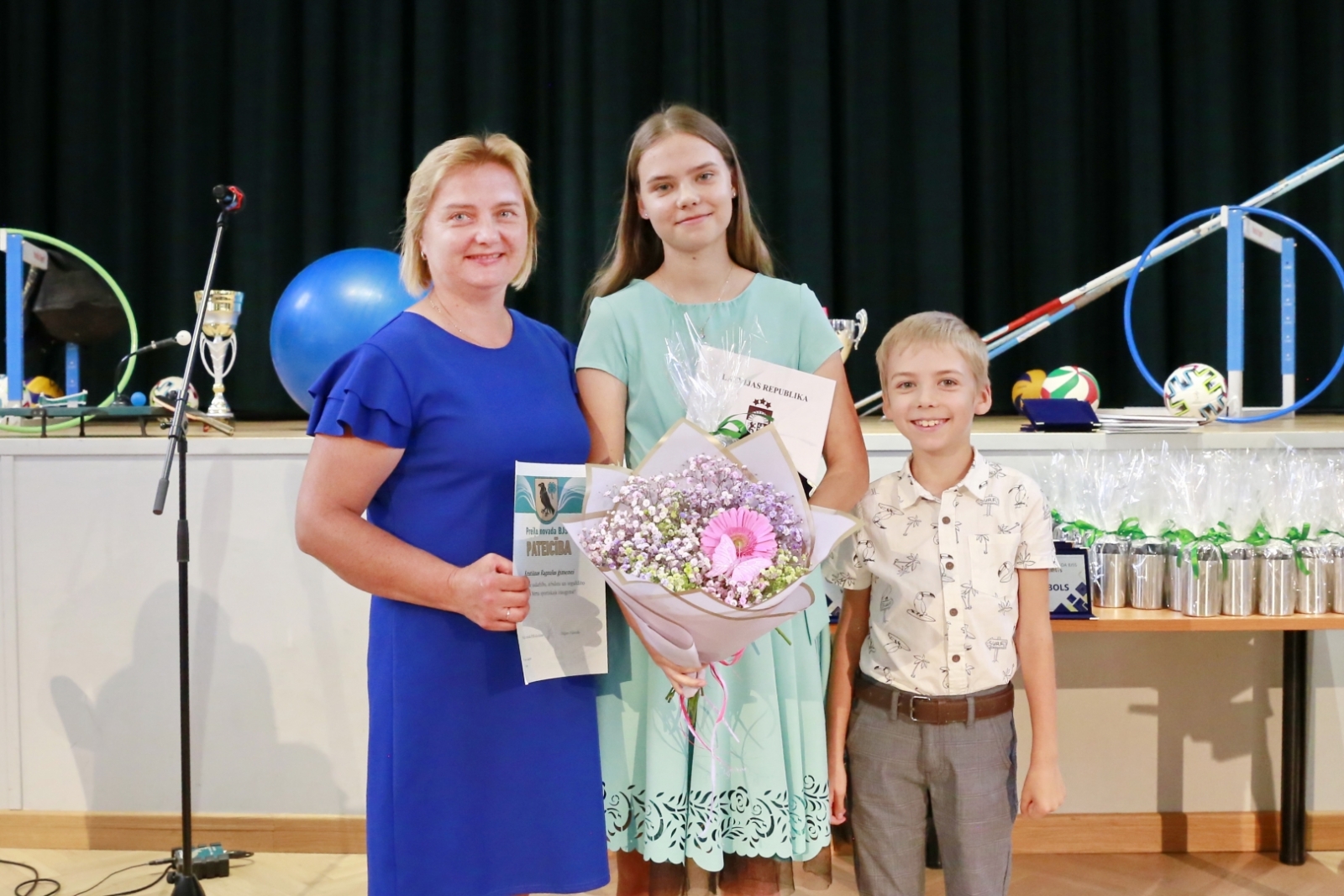 Aizvadīts Preiļu novada Bērnu un jauniešu sporta skolas izlaidums