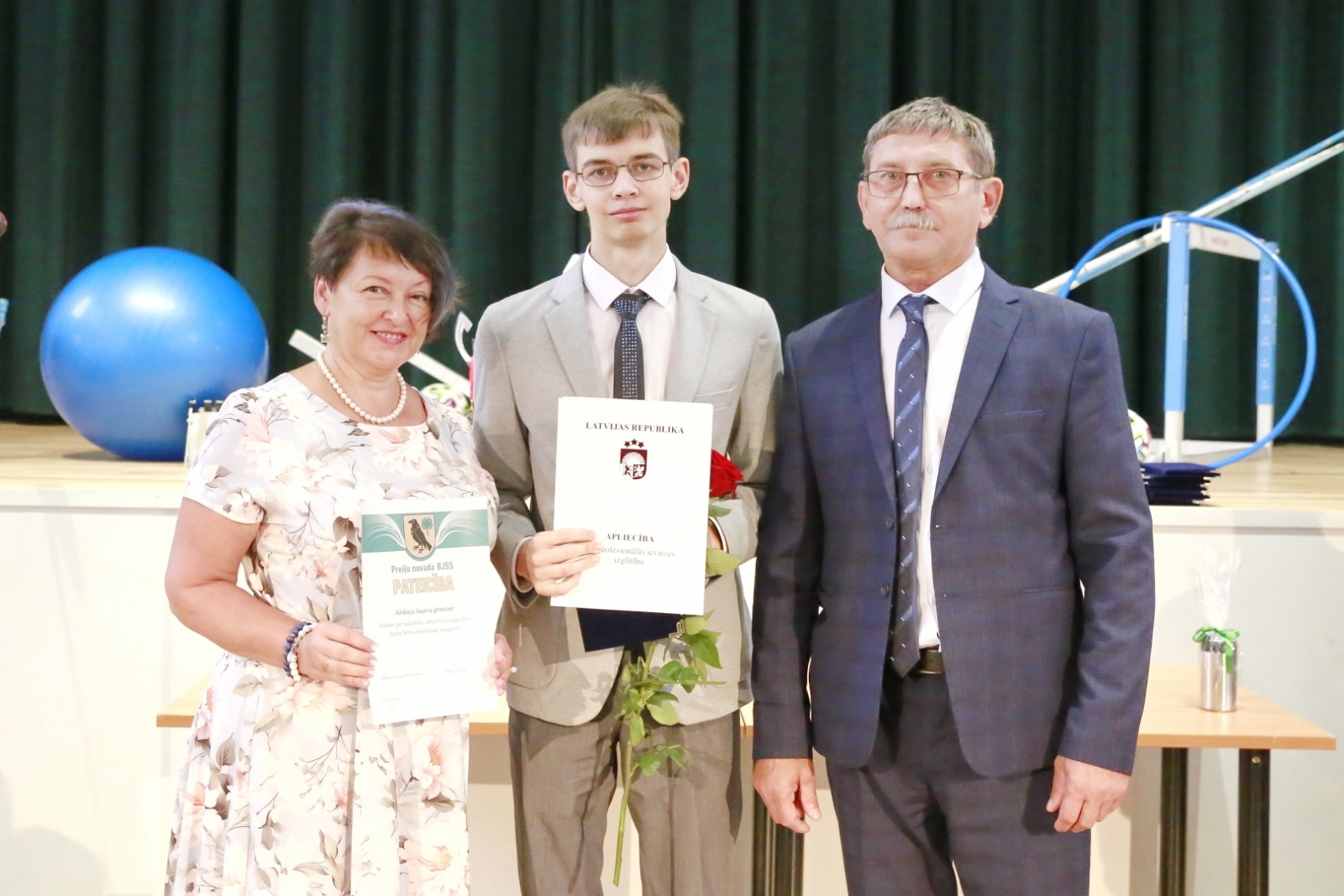 Aizvadīts Preiļu novada Bērnu un jauniešu sporta skolas izlaidums