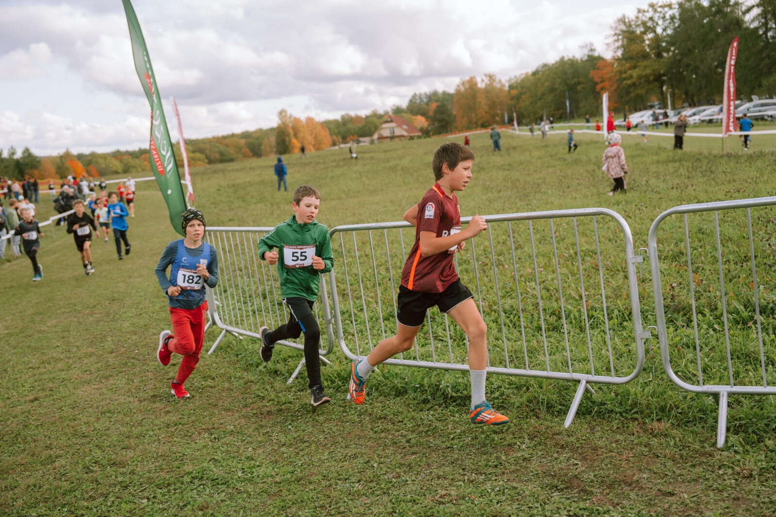 Preiļu novada BJSS vieglatlētu starti Latvijas čempionātā krosā