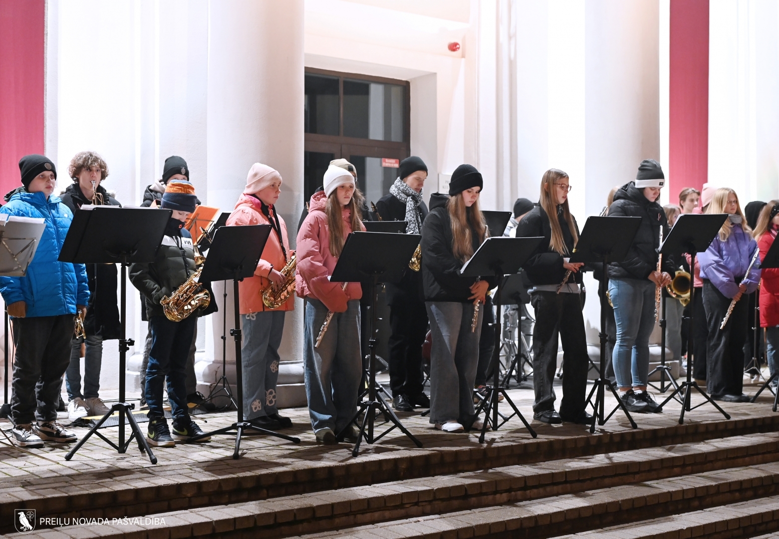 Lāčplēša dienas lāpu gājiens Preiļos