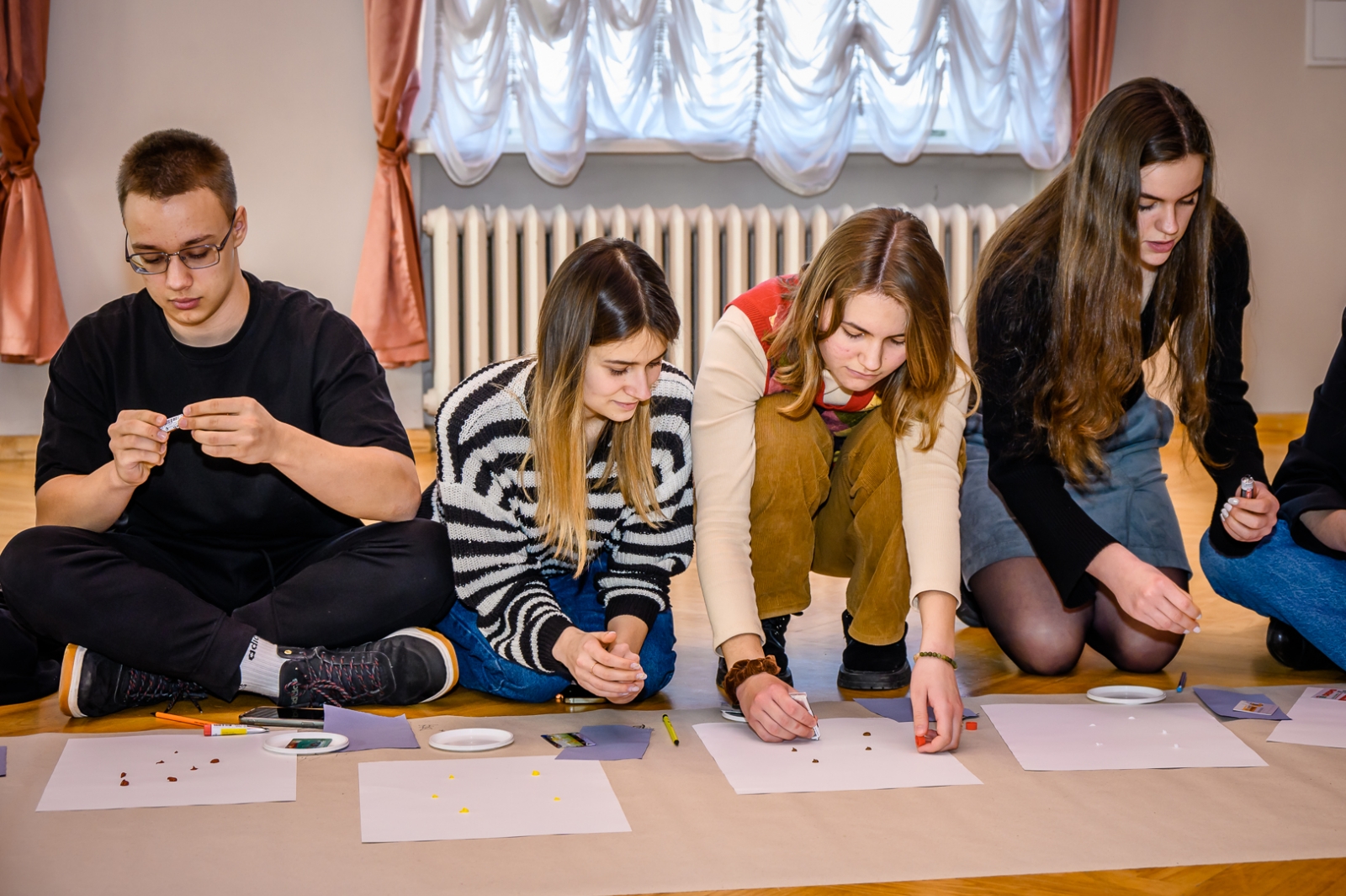 Preiļu novada pašvaldības jaunieši piedalās akcijas atklāšanas pasākumā "Atpakaļ uz skolu/Atpakaļ uz Universitāti"