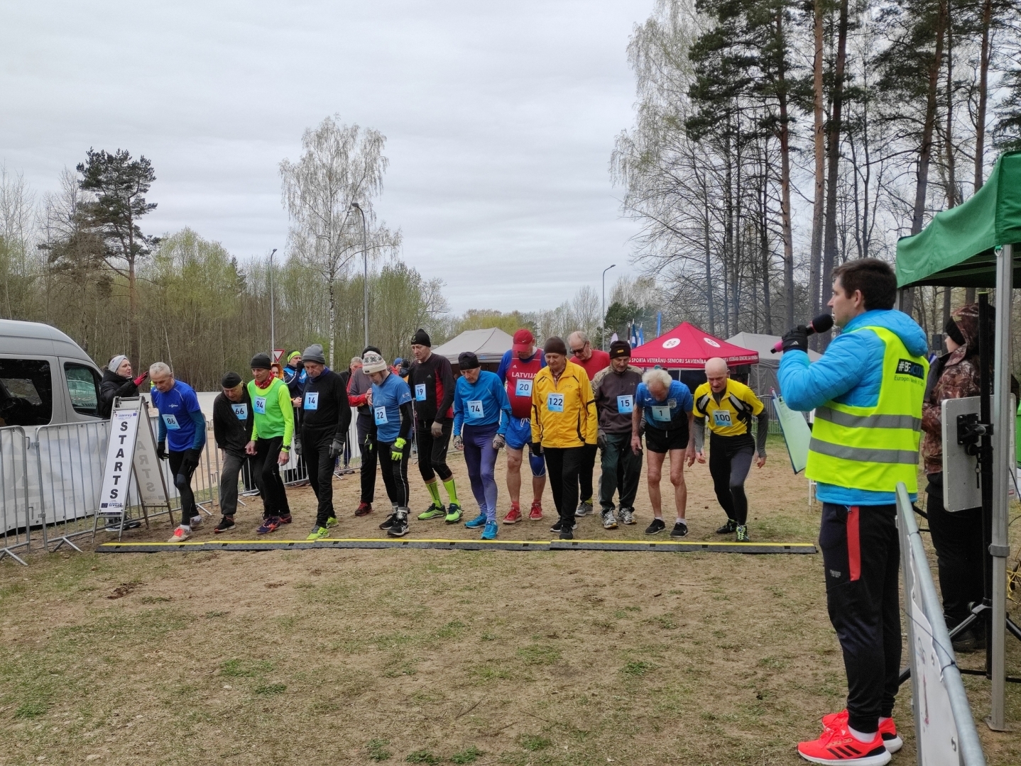 Preiļu novada sportisti guvuši vairākas medaļas Latvijas pašvaldību sporta veterānu – senioru 61. sporta spēlēs pavasara krosā un nūjošanā