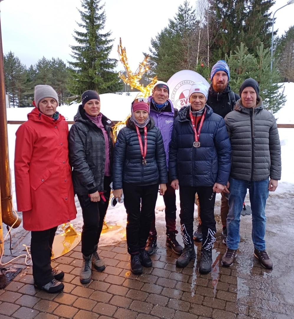 Novadniekiem godalgas Latvijas veterānu sacensības slēpošanā un  Latvijas čempionātā biatlonā