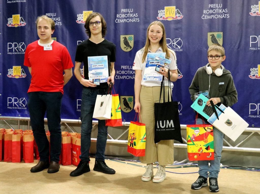 Aizvadīts 15. Latvijas robotikas čempionāta 5. Preiļu robotikas čempionāta posms